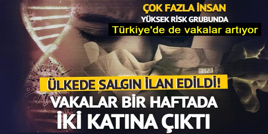 Letonya’da influenza salgını ilan edildi! Türkiye'de de vakalar artıyor
