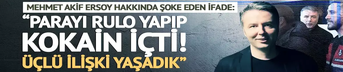 O spikerden grup seks itirafı! Mehmet Akif Ersoy'u uyuşturucu ile de suçladı
