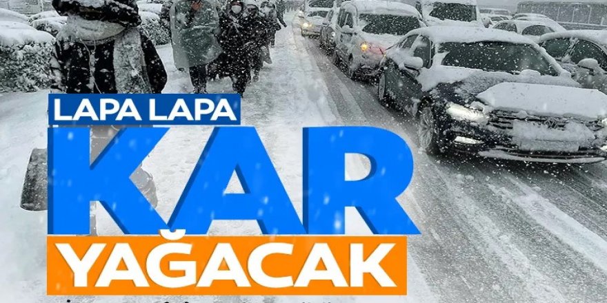 Doğu'daki iller beyaza bürünecek