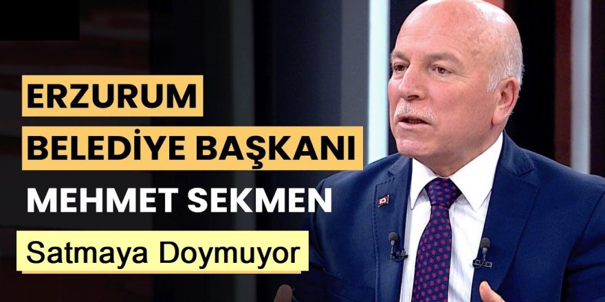Erzurum Büyükşehir Belediyesinden 95 Milyon TL’lik Dev Satış!