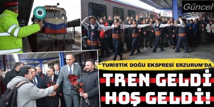 Turistik Doğu Ekspresi, Erzurum'da