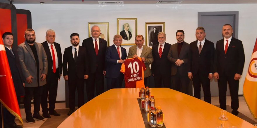 Dursun Özbek Ahmet Davutoğlu ile görüştü