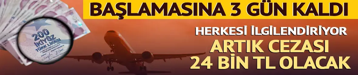 1 Ocak'ta resmen başlıyor!