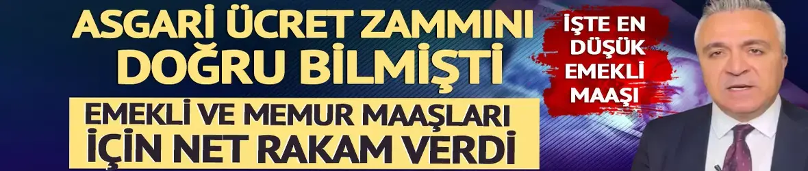 Asgari ücreti bilmişti!
