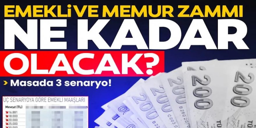 Emekli ve memurun gözü Aralık enflasyonunda: İşte kulislerde en çok konuşulan 3 senaryo...