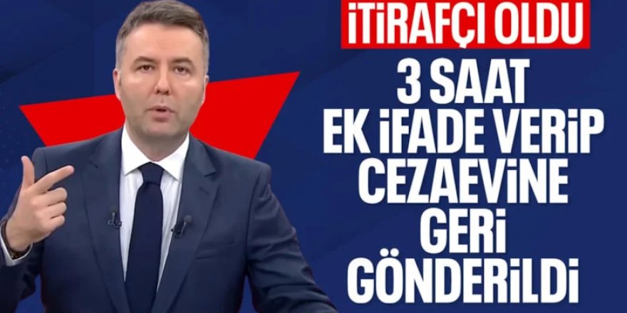 Mehmet Akif Ersoy 3 saat ifade verdi