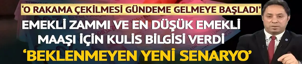 En düşük emekli maaşı için İsa Karakaş kulisi