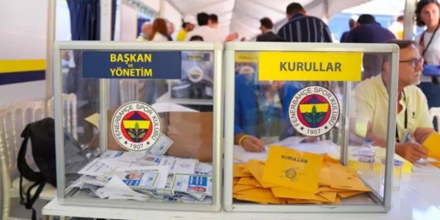 Fenerbahçe'de seçim kararı alındı