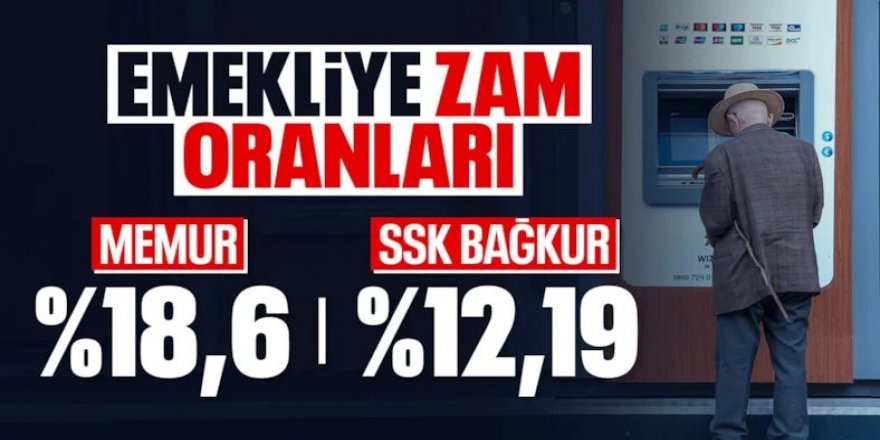 Emekli maaşlarına 6 aylık zam netleşti