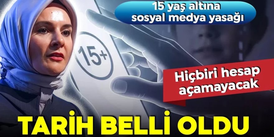 15 yaş altına sosyal medya yasağı Meclis'e geliyor!