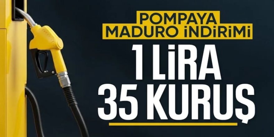 Motorine indirim geliyor