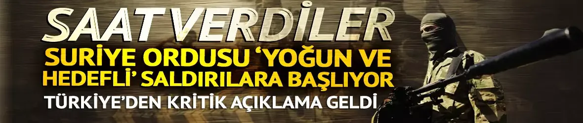 Suriye ordusu SDG'ye saat verdi