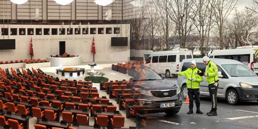 Trafik cezalarına düzenleme Meclis'ten geçti