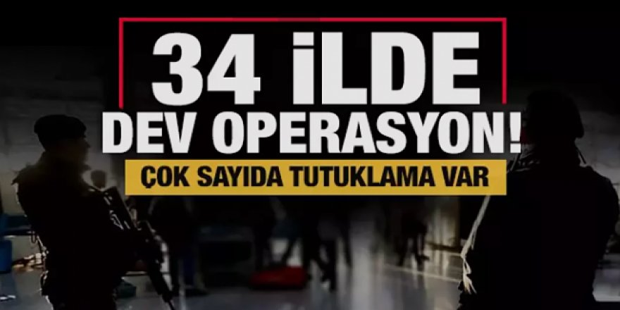 34 ilde FETÖ operasyonu: 43 kişi tutuklandı!