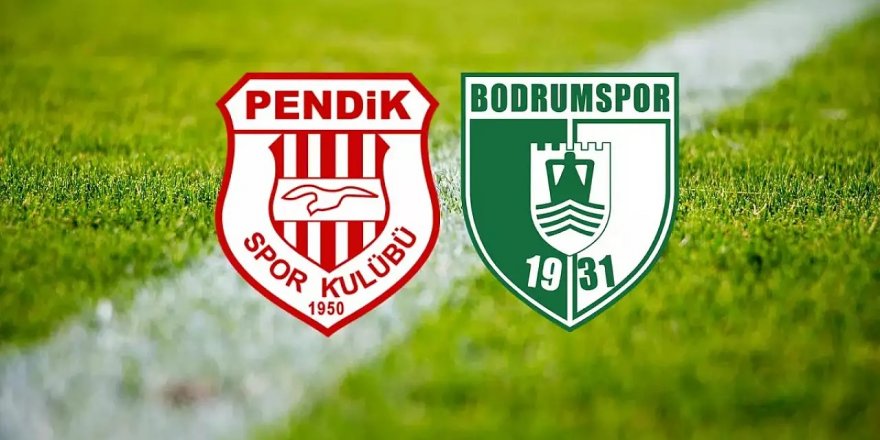 Pendikspor - Bodrumspor 0-0