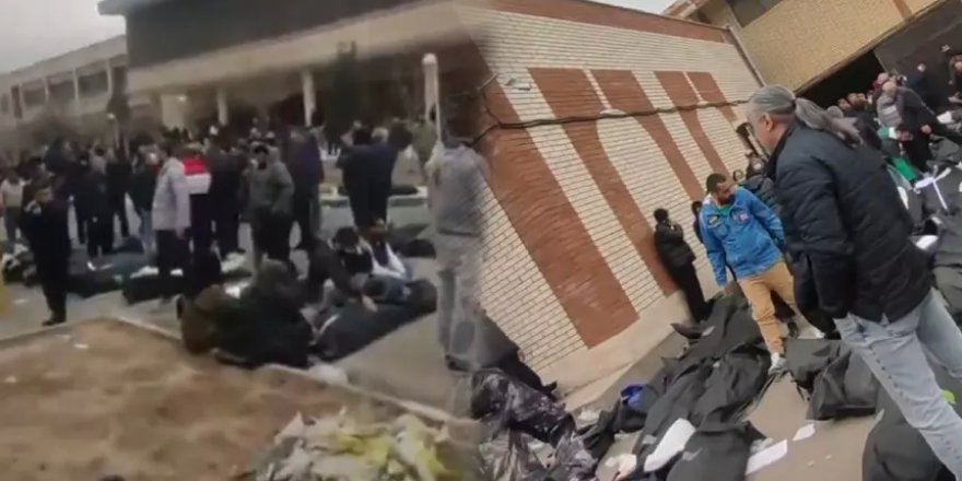 Dünyanın gözü İran'da! Korkunç görüntüler