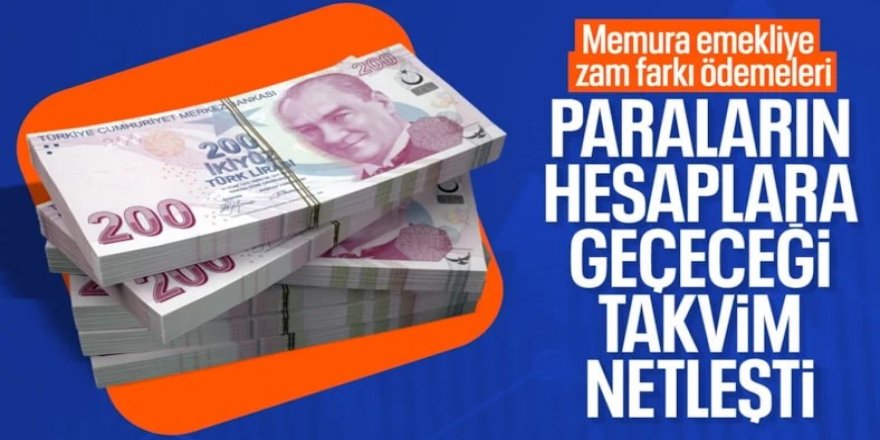 Zamlı maaşlar ödenmeye başlıyor