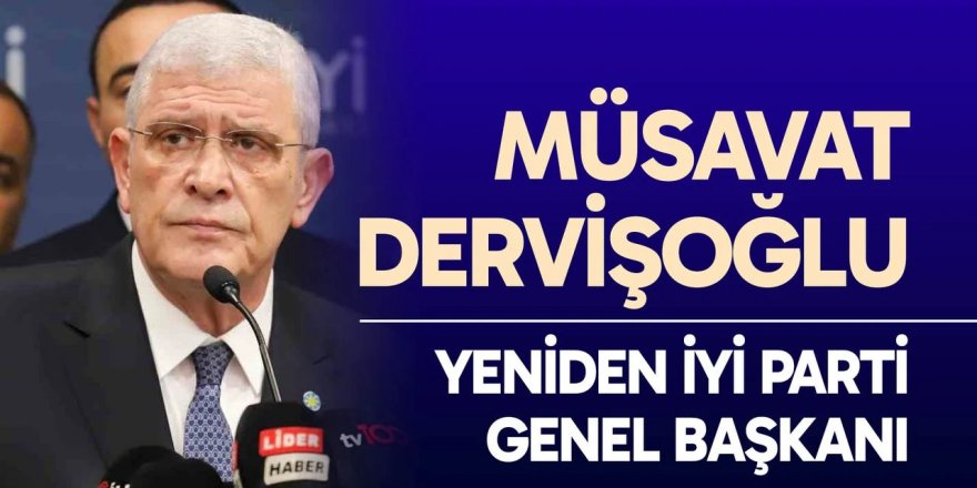 İYİ Parti 4. Olağan Kurultayı'nda 1180 geçerli oyun tamamını aldı