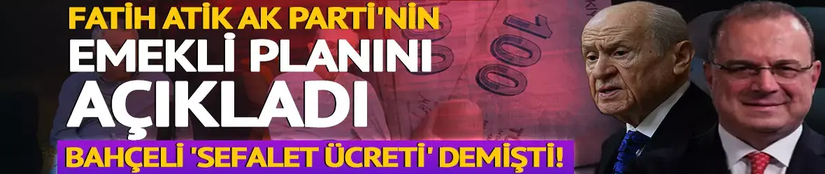Bahçeli 'sefalet ücreti' demişti!