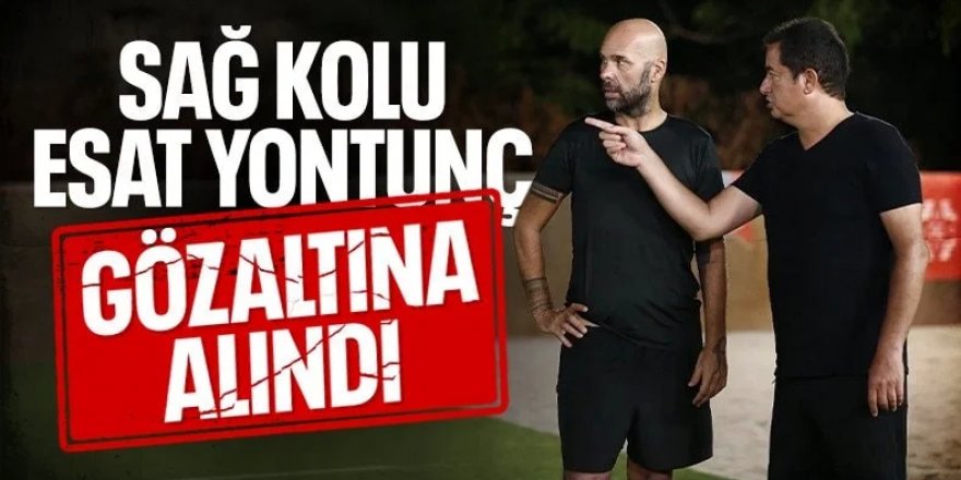 Acun'un yakın arkadaşı Esat Yontunç uyuşturucudan gözaltına alındı