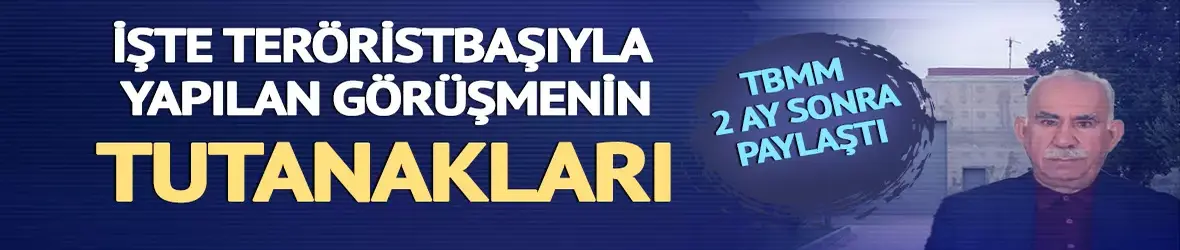Terörist elebaşı Öcalan'a İmralı ziyaretinin tutanakları ortaya çıktı!