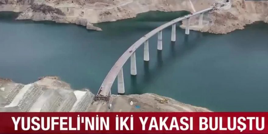 Yusufeli Merkez Viyadüğü ulaşıma nefes aldırdı