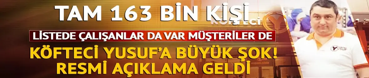 Köfteci Yusuf'a siber saldırı!