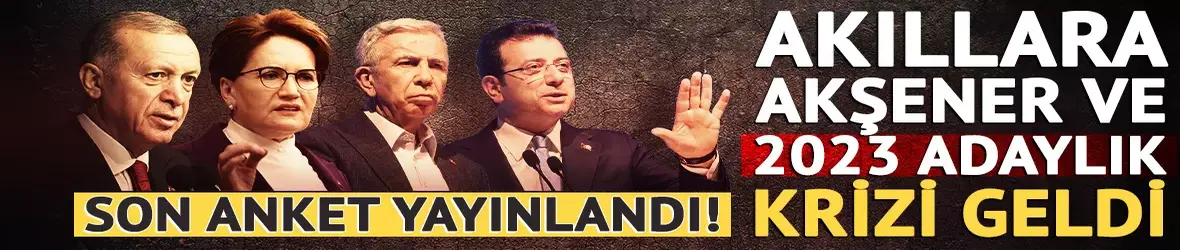 Son anket yayınlandı