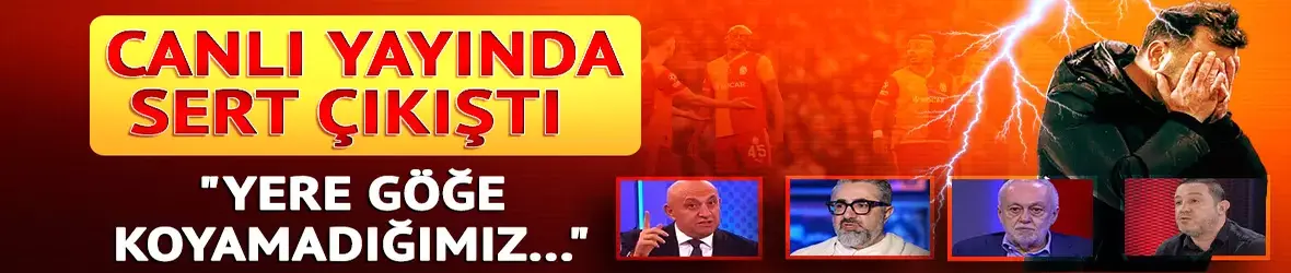 Canlı yayında Galatasaray'a demediğini bırakmadı!