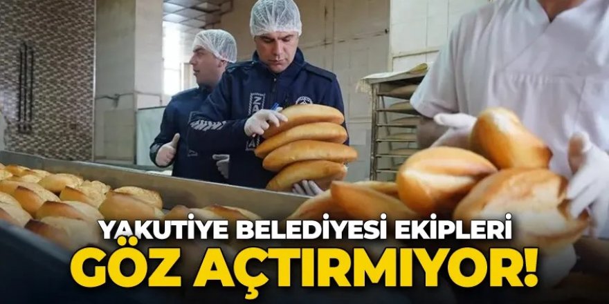 Yakutiye Belediyesi ekiplerinde denetim