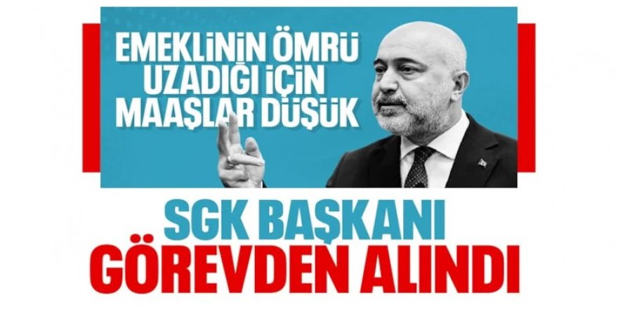 SGK Başkanlığına Yunus Elitaş atandı