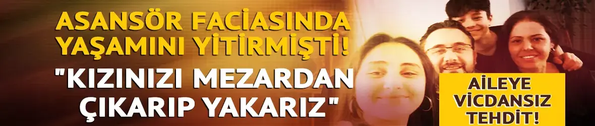 Çocukları katledilen aileye tehdit