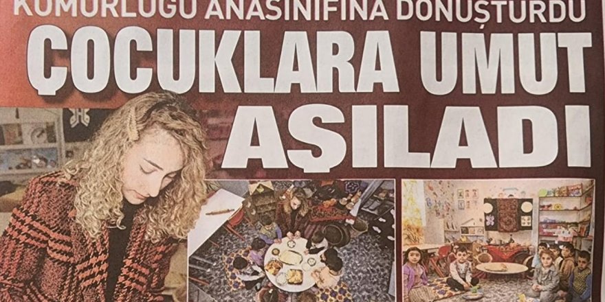 Erzurum'da Çocuklara umut aşıladı