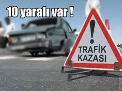 Erzurum'da trafik kazası
