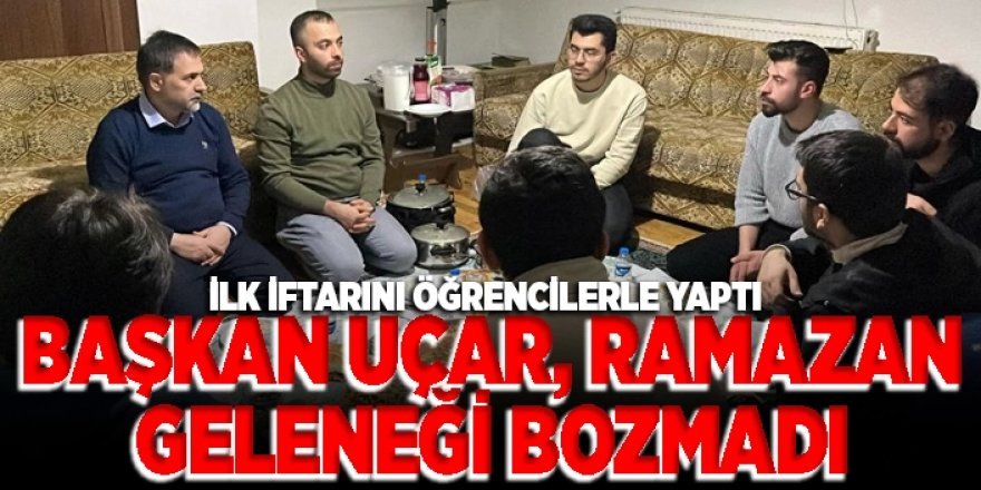 Başkan Uçar, geleneğini sürdürüyor