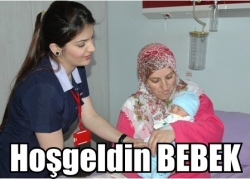 Dünyaya merhaba dedi!