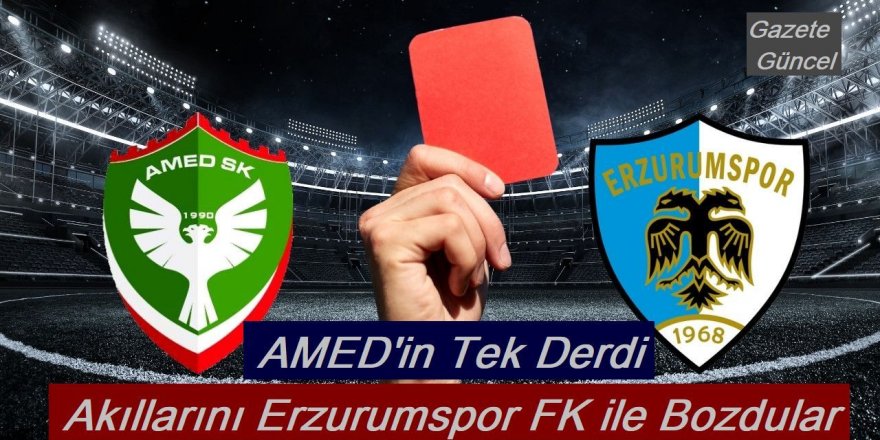 Tek dertleri Erzurum FK'a: Amedspor’a VAR Erzurum’a yok