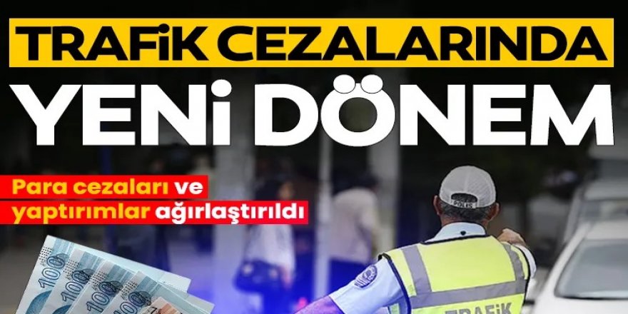 Trafik Kanunu değişikliği Resmi Gazete yayımlandı