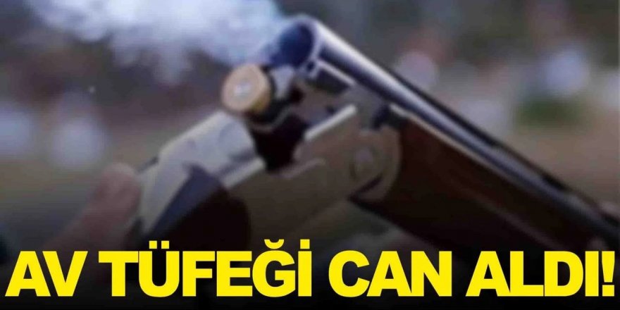 Erzurum'da Av tüfeği can aldı