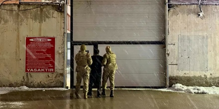 Erzurum'da 7 göçmen yakalandı