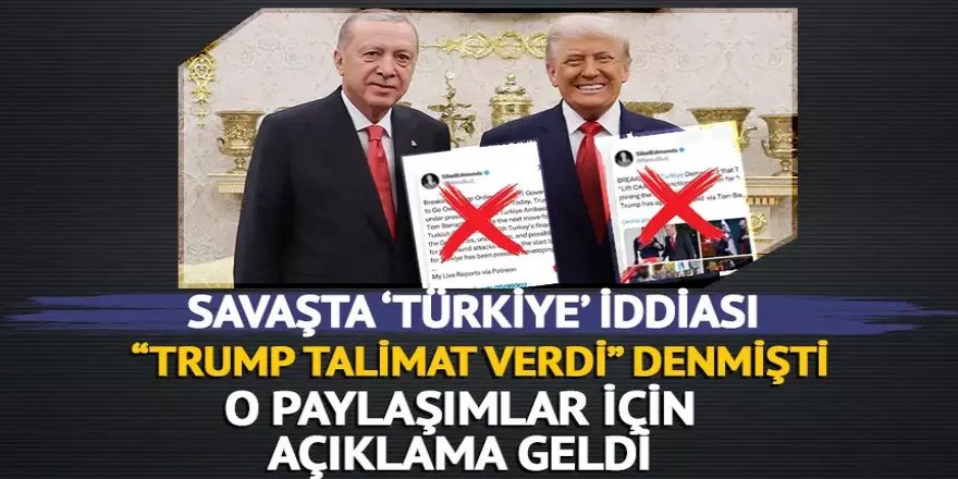 Savaşta 'Türkiye' iddiasına yalanlama geldi