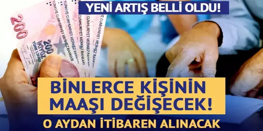 Binlerce kişinin emekli maaşı yeniden hesaplanacak!