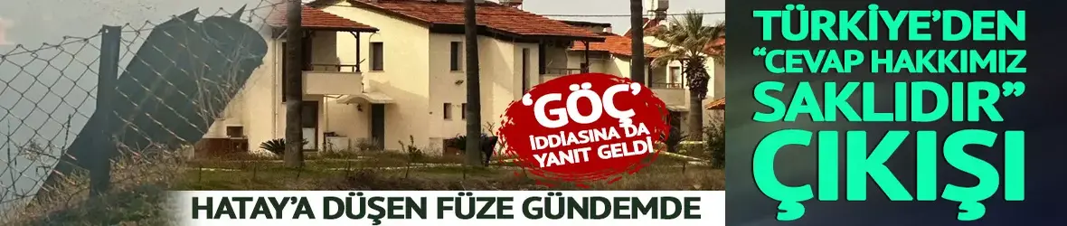 Türkiye'den "Cevap hakkımız saklıdır" çıkışı!