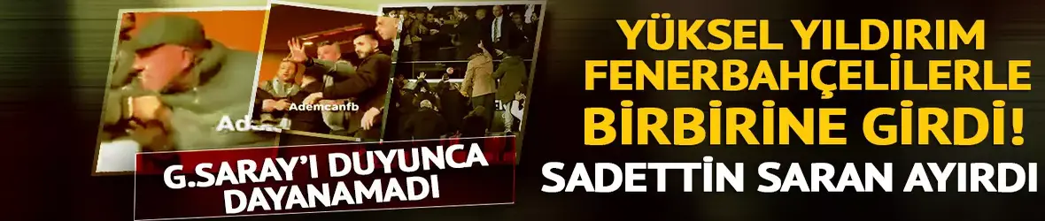 Kadıköy'de tribünler karıştı!