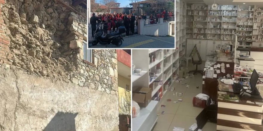 Denizli'de 5.1 büyüklüğünde deprem! Çevre illerde de hissedildi