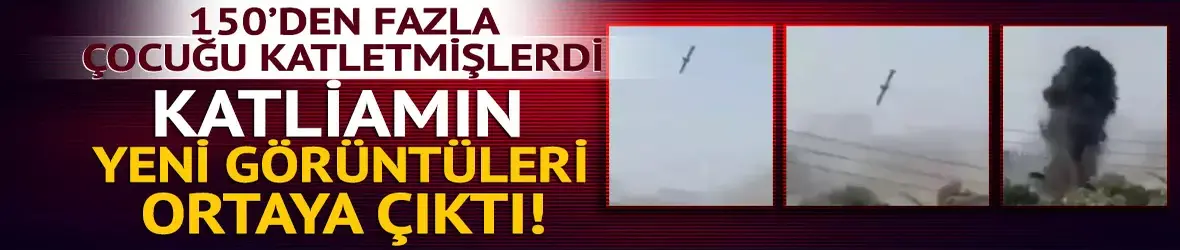 ABD-İsrail ortaklığındaki 'okul katliamının' yeni görüntüleri ortaya çıktı
