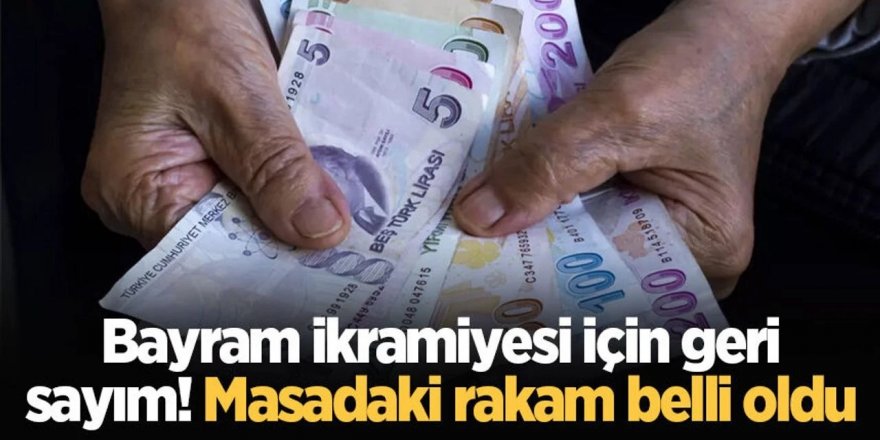 Bayram ikramiyesi için geri sayım başladı