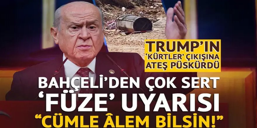 Türkiye'ye düşen füzeler sonrası rest çekti!