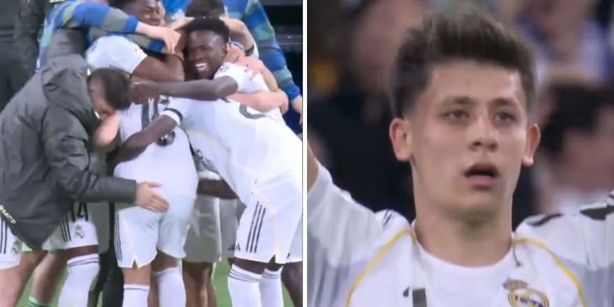 Arda Güler'den inanılmaz gol! Orta sahasının gerisinden attı