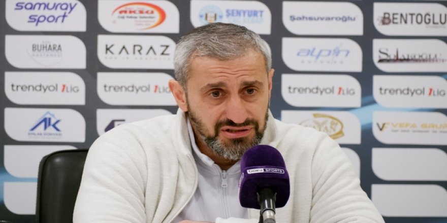 Erzurumspor Teknik Direktörü Özbalta: Ligi ilk iki içinde bitirmek istiyoruz
